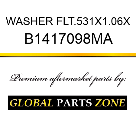 WASHER FLT.531X1.06X B1417098MA