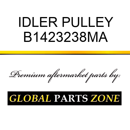 IDLER PULLEY B1423238MA