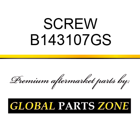 SCREW B143107GS