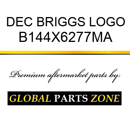 DEC BRIGGS LOGO B144X6277MA