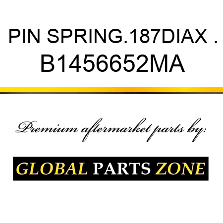 PIN SPRING.187DIAX . B1456652MA