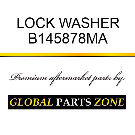 LOCK WASHER B145878MA