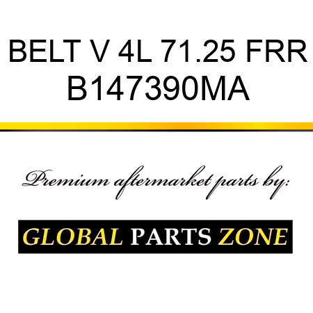 BELT V 4L 71.25 FRR B147390MA