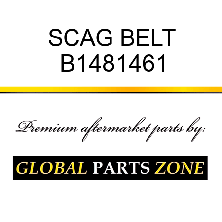 SCAG BELT B1481461