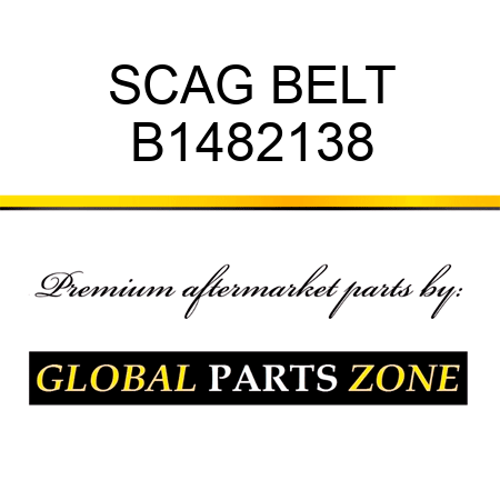 SCAG BELT B1482138