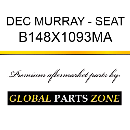 DEC MURRAY - SEAT B148X1093MA