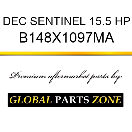 DEC SENTINEL 15.5 HP B148X1097MA