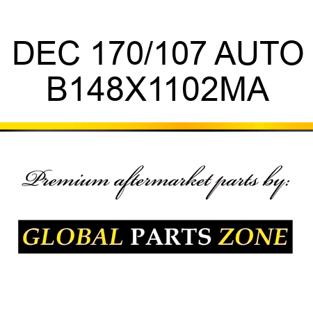 DEC 170/107 AUTO B148X1102MA