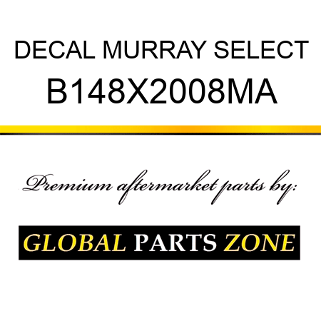 DECAL MURRAY SELECT B148X2008MA