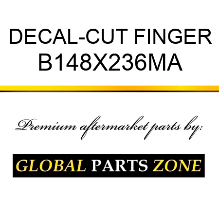 DECAL-CUT FINGER B148X236MA