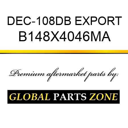 DEC-108DB EXPORT B148X4046MA