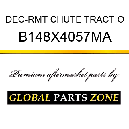 DEC-RMT CHUTE TRACTIO B148X4057MA