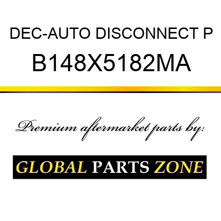 DEC-AUTO DISCONNECT P B148X5182MA