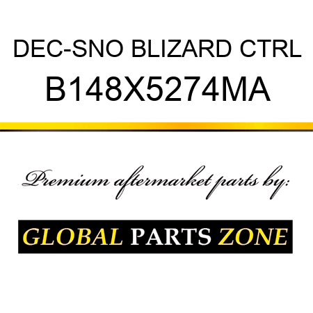 DEC-SNO BLIZARD CTRL B148X5274MA