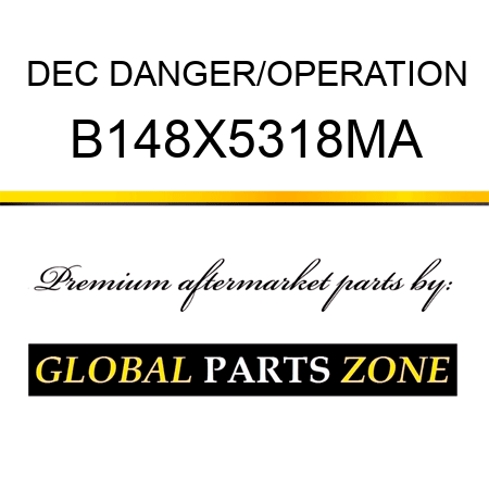 DEC DANGER/OPERATION B148X5318MA