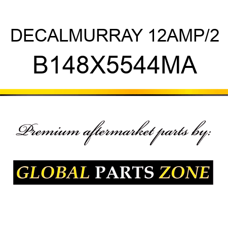 DECALMURRAY 12AMP/2 B148X5544MA