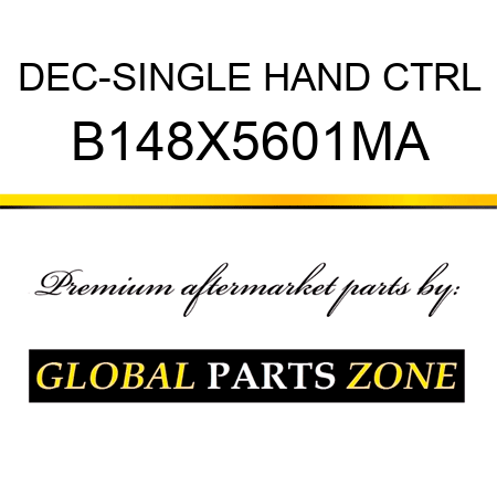 DEC-SINGLE HAND CTRL B148X5601MA