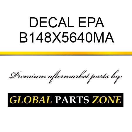 DECAL EPA B148X5640MA