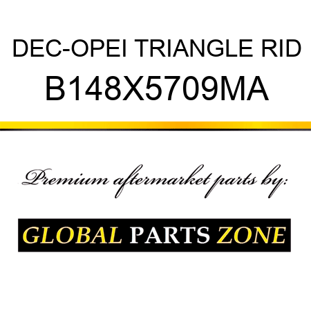 DEC-OPEI TRIANGLE RID B148X5709MA
