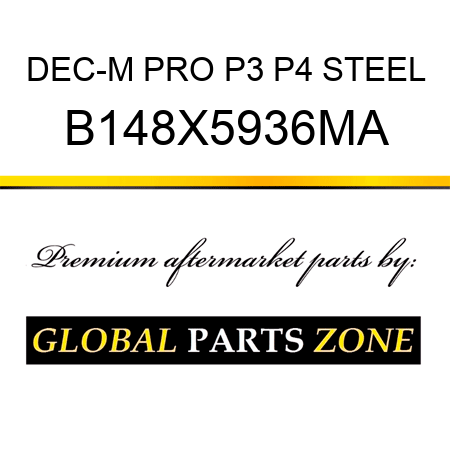 DEC-M PRO P3 P4 STEEL B148X5936MA