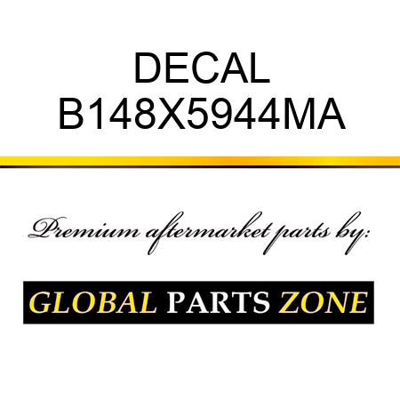 DECAL B148X5944MA