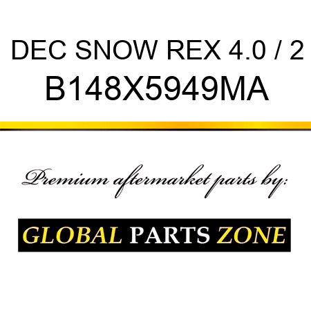 DEC SNOW REX 4.0 / 2 B148X5949MA