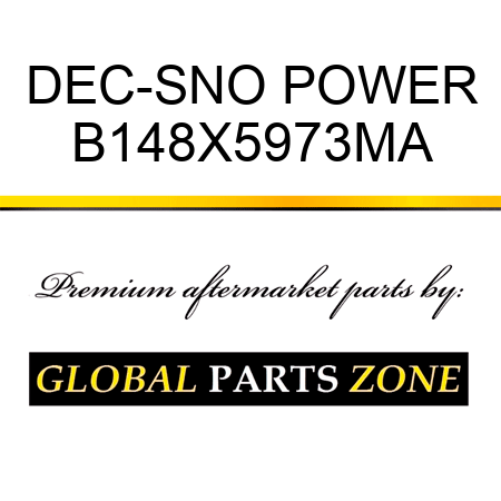 DEC-SNO POWER B148X5973MA