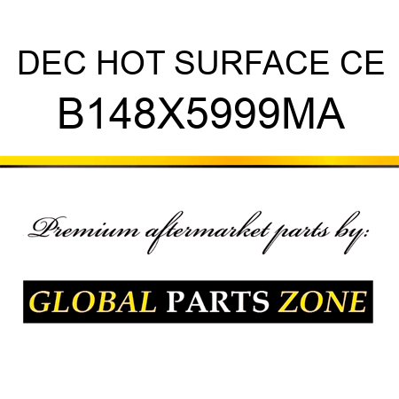 DEC HOT SURFACE CE B148X5999MA