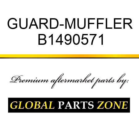 GUARD-MUFFLER B1490571