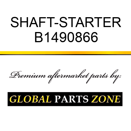 SHAFT-STARTER B1490866