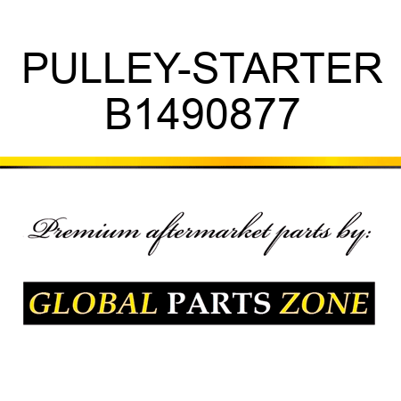 PULLEY-STARTER B1490877