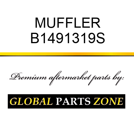 MUFFLER B1491319S