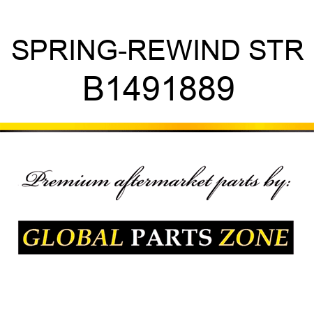 SPRING-REWIND STR B1491889