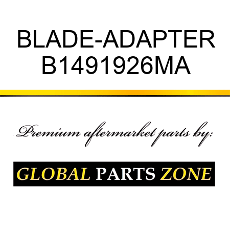 BLADE-ADAPTER B1491926MA