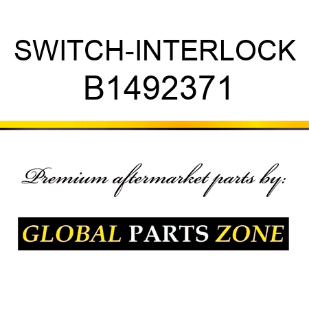 SWITCH-INTERLOCK B1492371