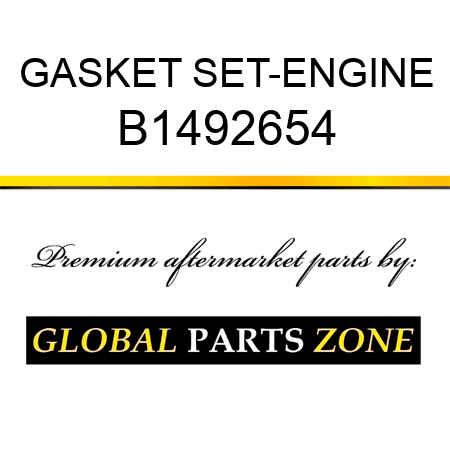 GASKET SET-ENGINE B1492654