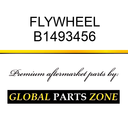 FLYWHEEL B1493456