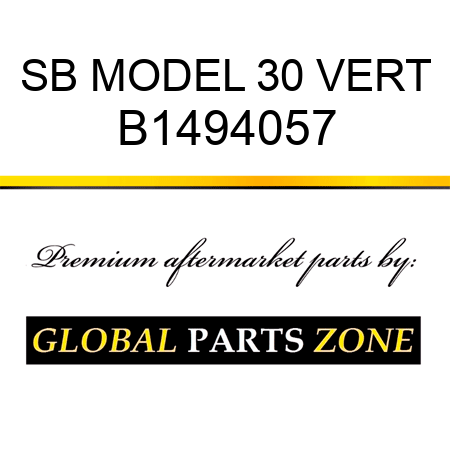 SB MODEL 30 VERT B1494057