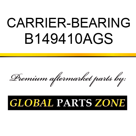 CARRIER-BEARING B149410AGS