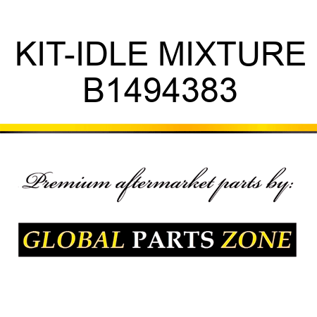 KIT-IDLE MIXTURE B1494383