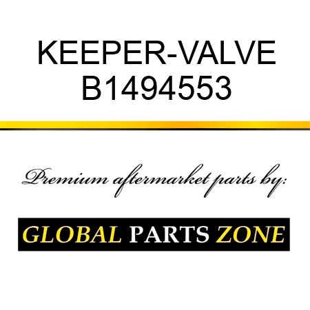 KEEPER-VALVE B1494553