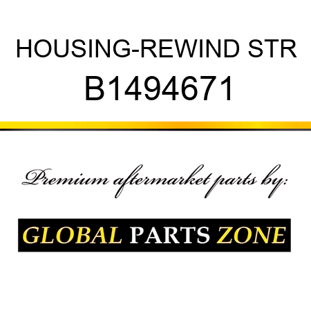 HOUSING-REWIND STR B1494671