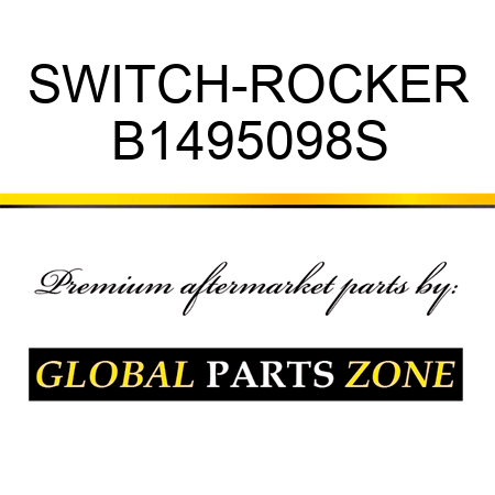 SWITCH-ROCKER B1495098S