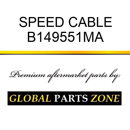SPEED CABLE B149551MA
