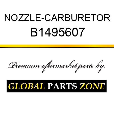 NOZZLE-CARBURETOR B1495607