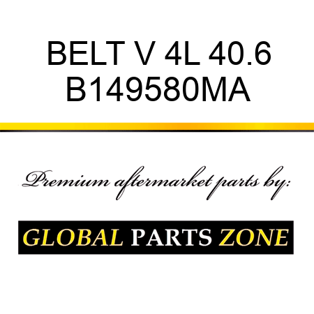 BELT V 4L 40.6 B149580MA