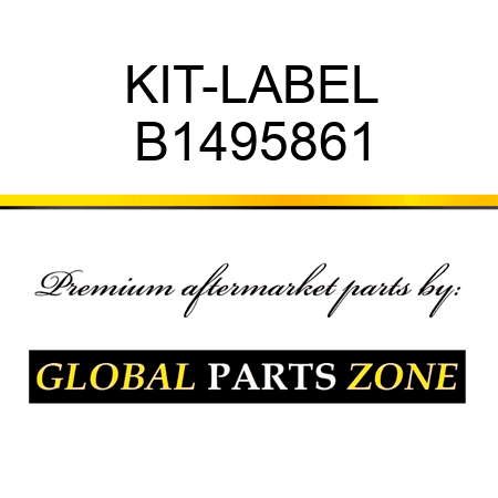 KIT-LABEL B1495861