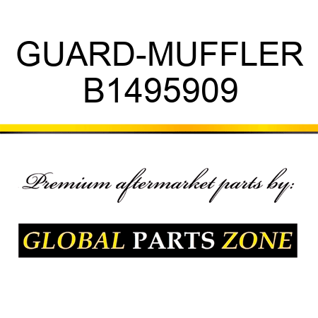 GUARD-MUFFLER B1495909