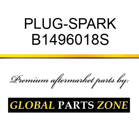 PLUG-SPARK B1496018S