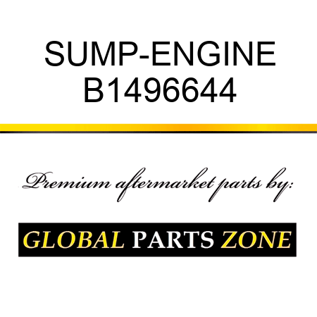 SUMP-ENGINE B1496644